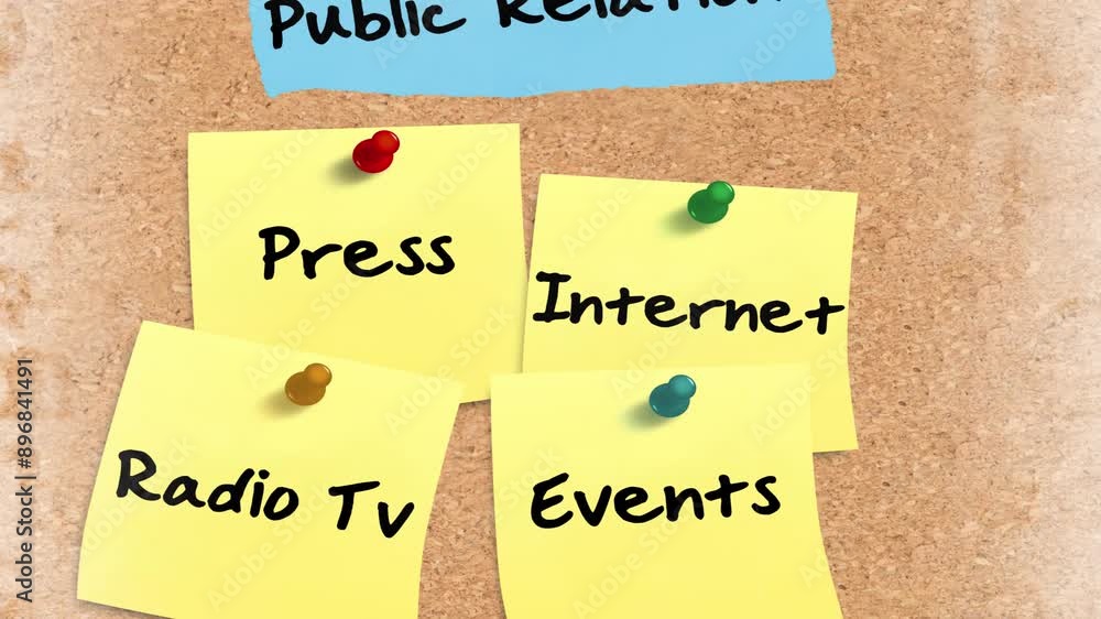 A board and different forms of public relations A board and different forms of public relations
