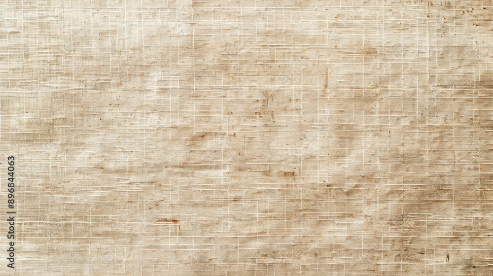Fototapeta premium Natural Beige Textured Grasscloth Wallpaper with Subtle Sophisticated Texture, Non-Woven Material, Organic Earthy Design, Warm Neutral Tones, Minimalist Elegant Aesthetic