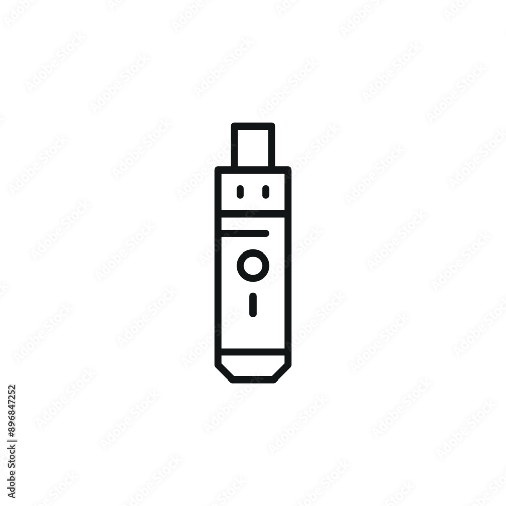 Vape pen icon. Simple vape pen icon for social media, app, and web design. Vector illustration. Vape pen icon. Simple vape pen icon for social media, app, and web design. Vector illustration.