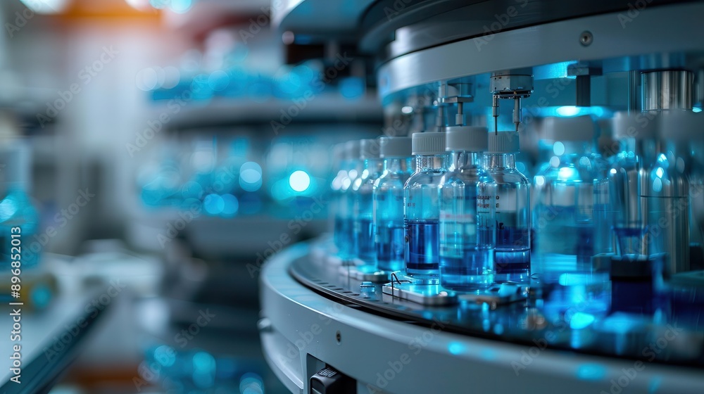 Macro shot of lab equipment including centrifuge tubes and digital timers high detail and clarity photo-realistic. Macro shot of lab equipment including centrifuge tubes and digital timers high detail and clarity photo-realistic.