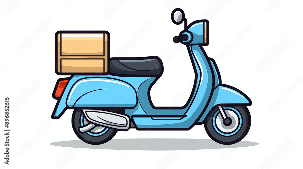 Clip art of scooter Clip art of scooter