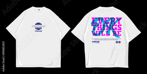Design t shirt oversize every...