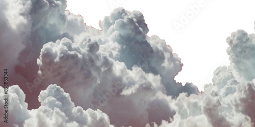 Vector realistic cutout clean cloud of smoke or fog. Fog or cloud on an isolated transparent background. Haze fog clouds on transparent background.