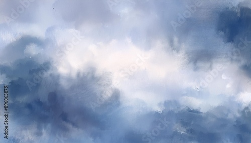 Wallpaper Mural blue sky with clouds Torontodigital.ca