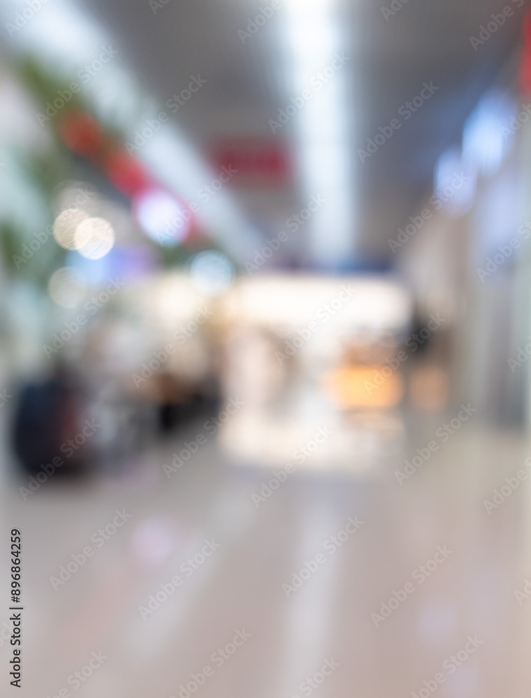 Out of focus bokeh of a supermarket. Out of focus bokeh of a supermarket.