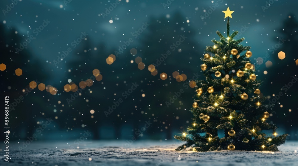 A Christmas Tree Under the Snow A Christmas Tree Under the Snow