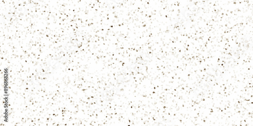 Terrazzo flooring consists of chips of marble texture. quartz surface brown, white for bathroom or kitchen countertop. brown paper texture background. rock stone marble backdrop textured illustration.