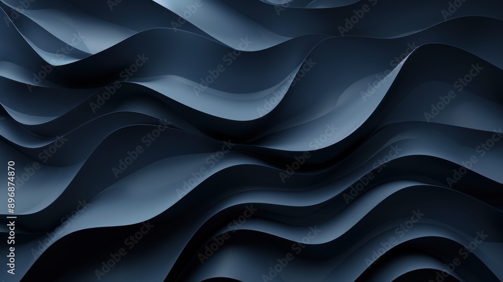 Dark abstract background wave decoration Dark abstract background wave decoration