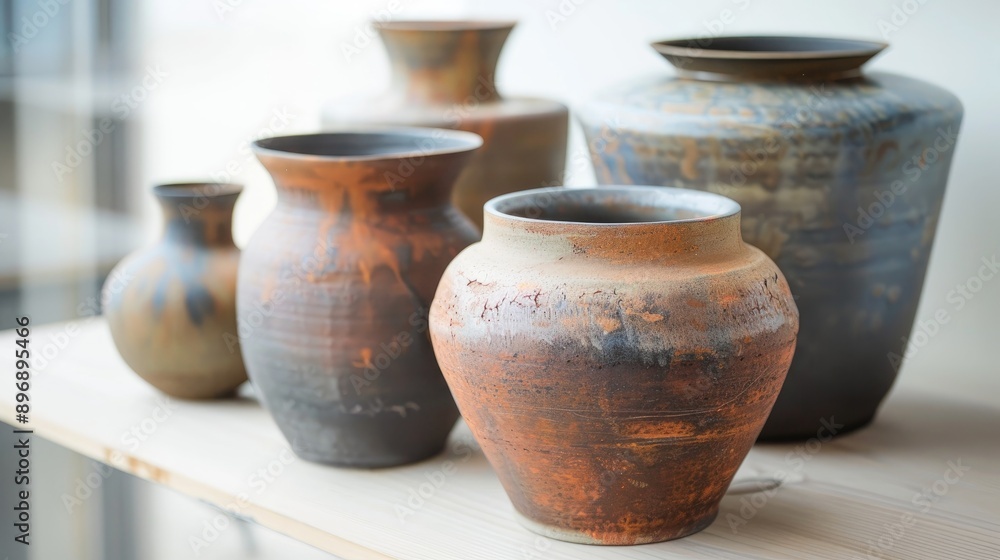 Handcrafted Ceramic Vessels for Interior Decor Handcrafted Ceramic Vessels for Interior Decor