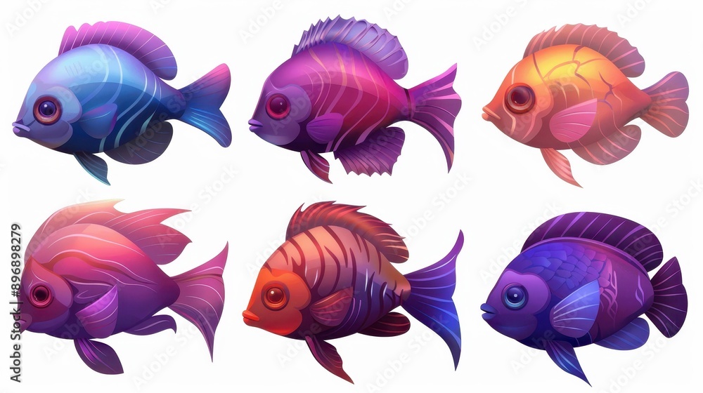 Delight in this cute fish vector, perfect for spring Bright colors and charming design bring joy to any project. Delight in this cute fish vector, perfect for spring Bright colors and charming design bring joy to any project.