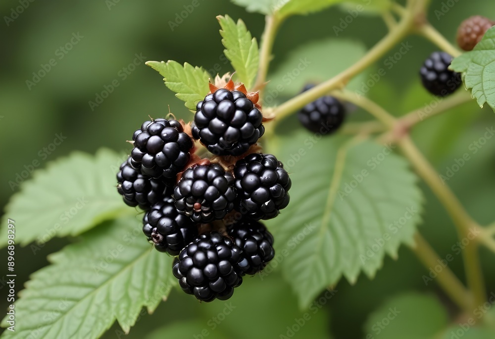 blackberry close up shot blackberry close up shot