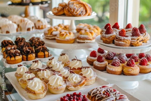 Wallpaper Mural Delicious pastries and buns make for a delightful brunch Torontodigital.ca