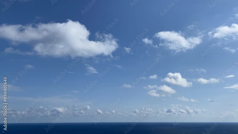 blue sky with clouds and Building motions clouds blue sky with clouds and Building motions clouds