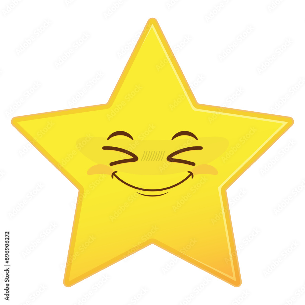star smile face cartoon cute star smile face cartoon cute