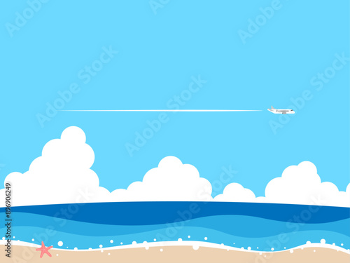 南国リゾート背景