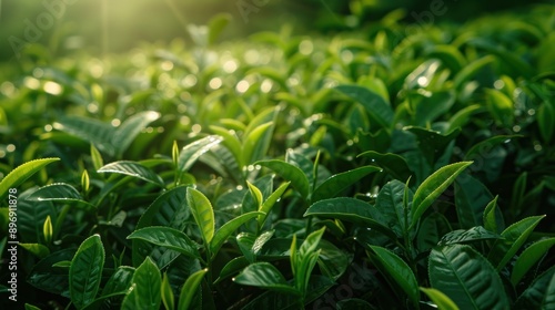 Sunlight on Tea Leaves