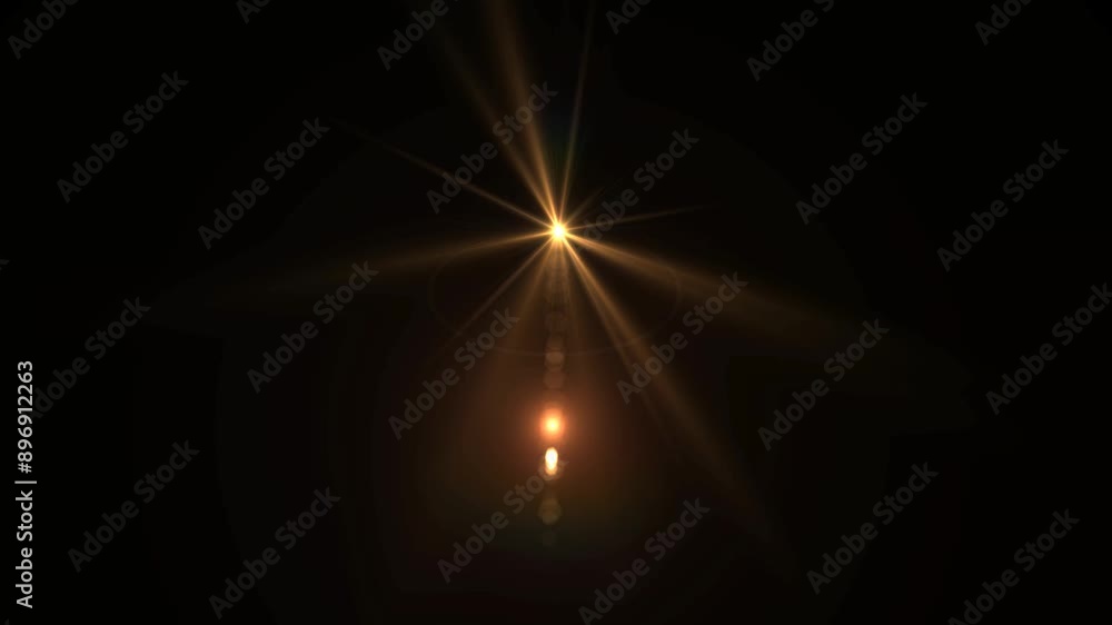 white optical lens glows blue star optical shine light lens flares animation on black background.4k stock video white optical lens glows blue star optical shine light lens flares animation on black background.4k stock video