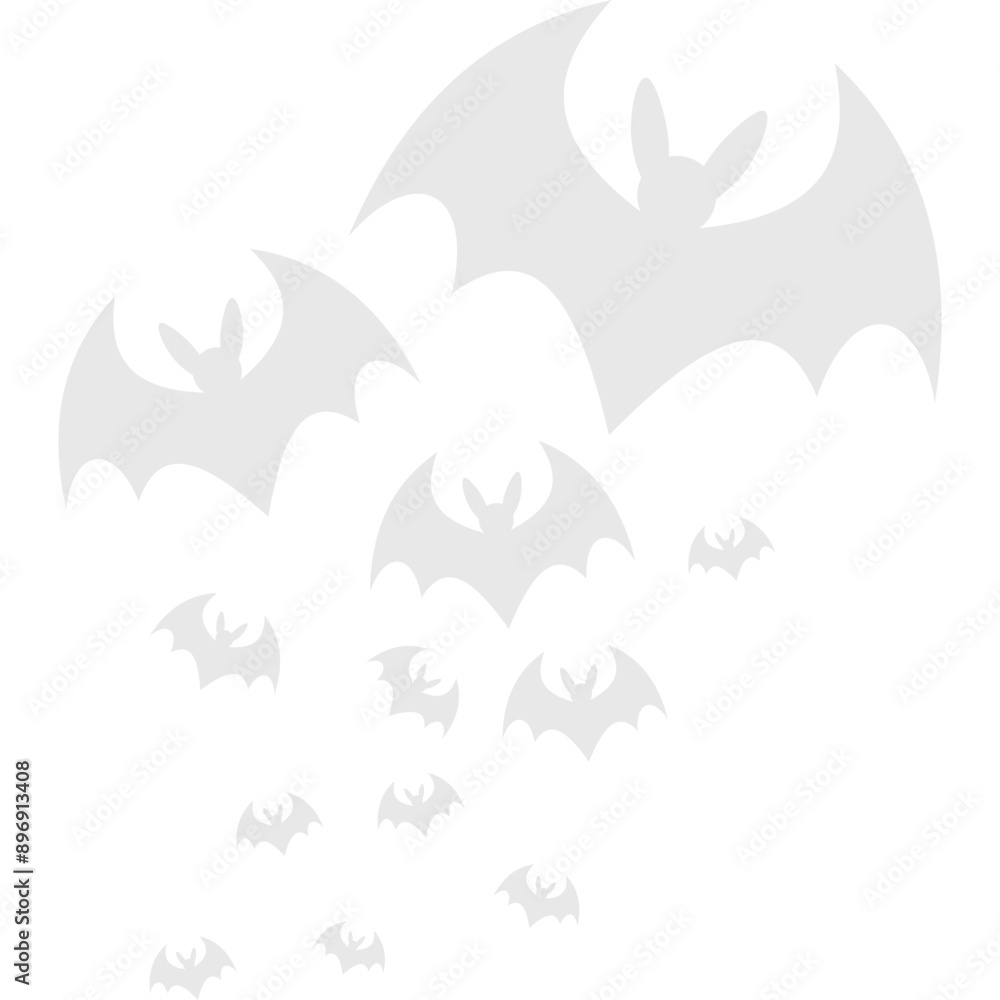 Halloween Bats Silhouette Halloween Bats Silhouette