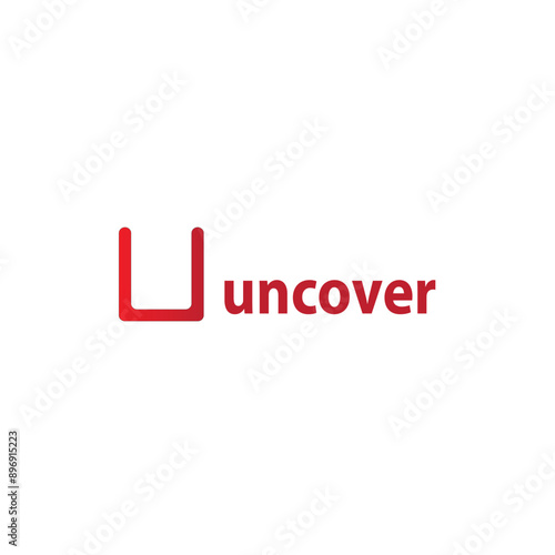 creative logo letter U