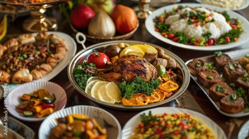 Eid al-Fitr foods vary by culture and region. What are traditional Eid al-Fitr dishes in your family or community? Describe any special meals or recipes that are central to your celebrations. © wicha