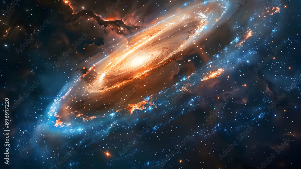 realistic high-resolution photo of Universe, with detailed background realistic high-resolution photo of Universe, with detailed background