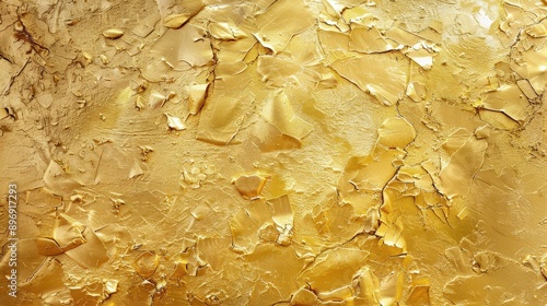 Wallpaper Mural Elegant gold leaf texture with a subtle shimmer Torontodigital.ca