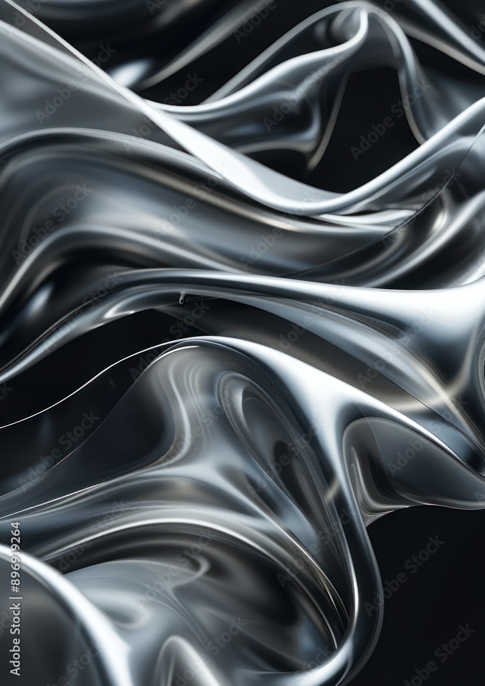 Abstract Metallic Waves Abstract Metallic Waves