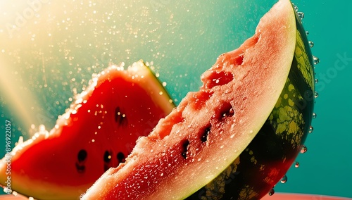 Slice of watermelon