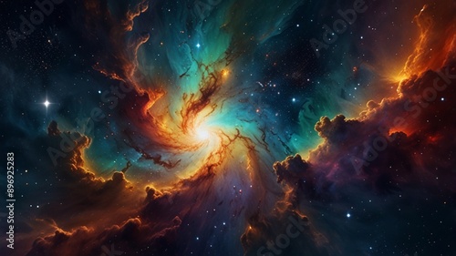 Nebulous Dreams A Journey Through Galactic Clouds In Space Galaxy and Nebulae