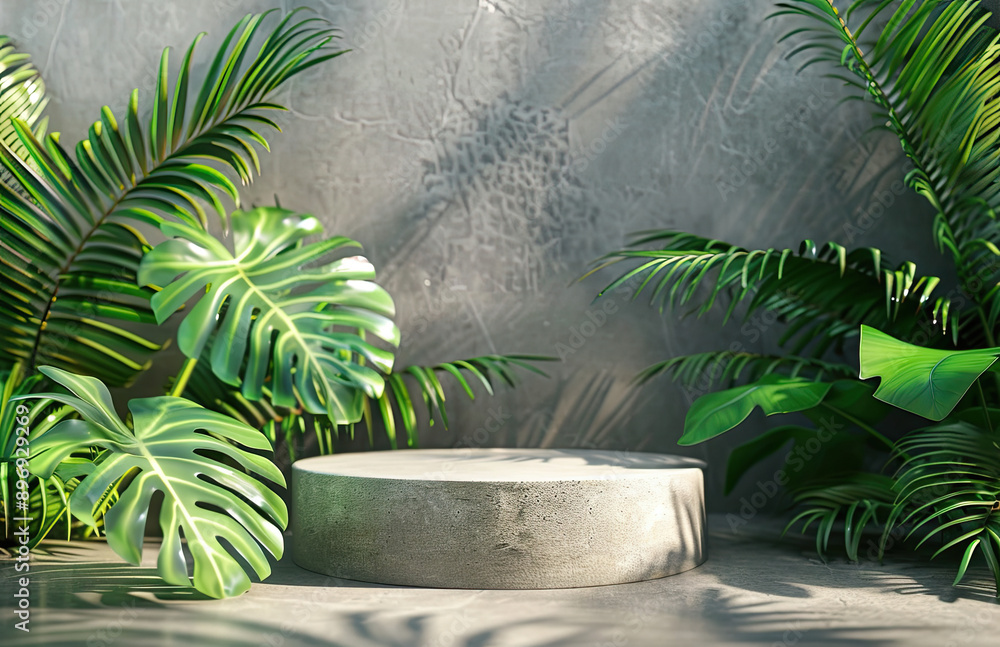 Podium in studio room. Created with Ai Podium in studio room. Created with Ai