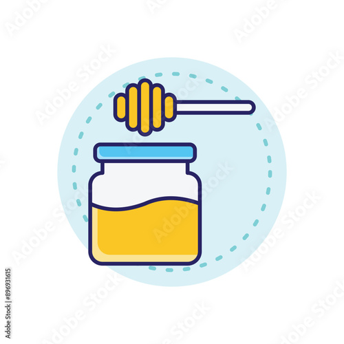 Honey  vector icon
