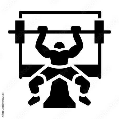 Bench Press Icon
