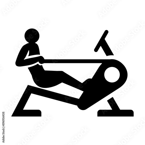Rowing Machine Icon