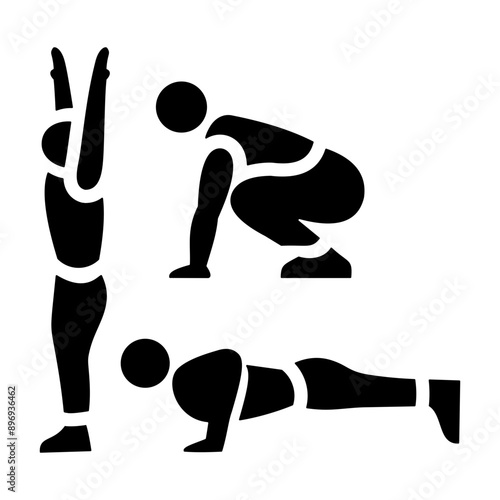Burpees Icon