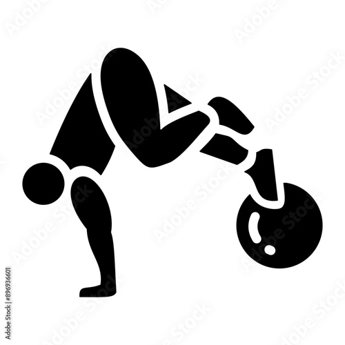 Stability Ball Workout Icon
