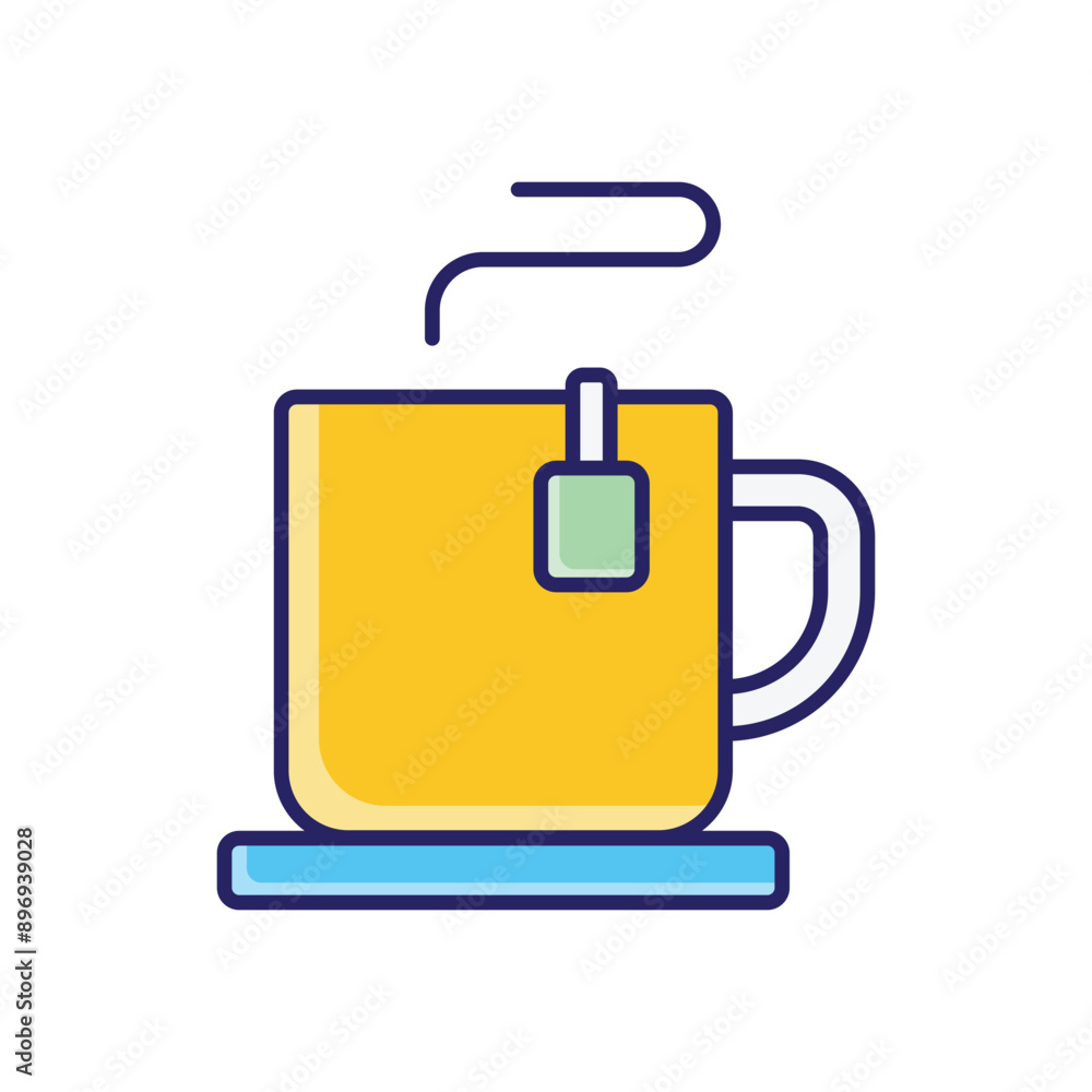 Tea Cup vector icon Tea Cup vector icon