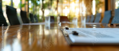 Wallpaper Mural Strategic Business Negotiation in Professional Meeting Room Torontodigital.ca