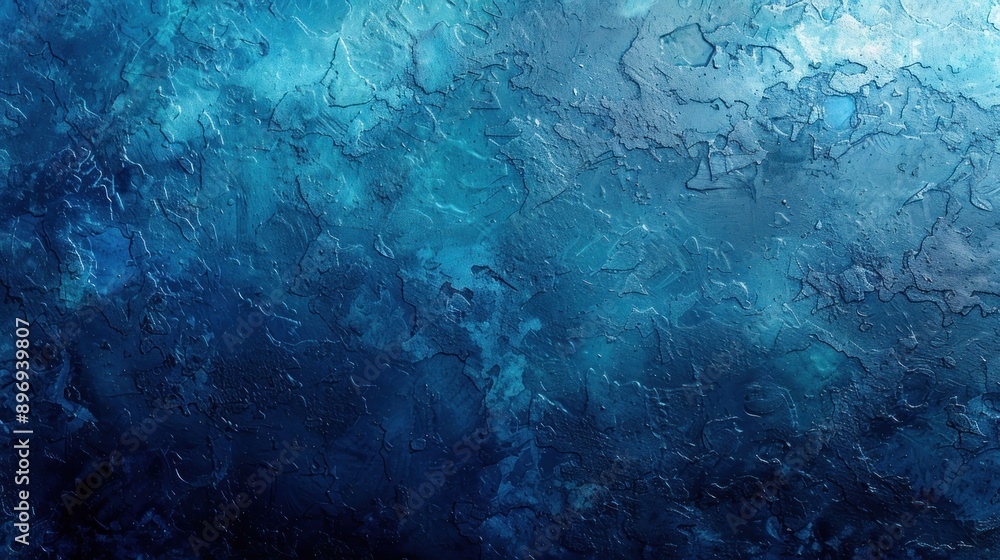 Naklejka premium A Deep Blue Abstract Texture with Intricate Patterns and a Smooth Painted Surface