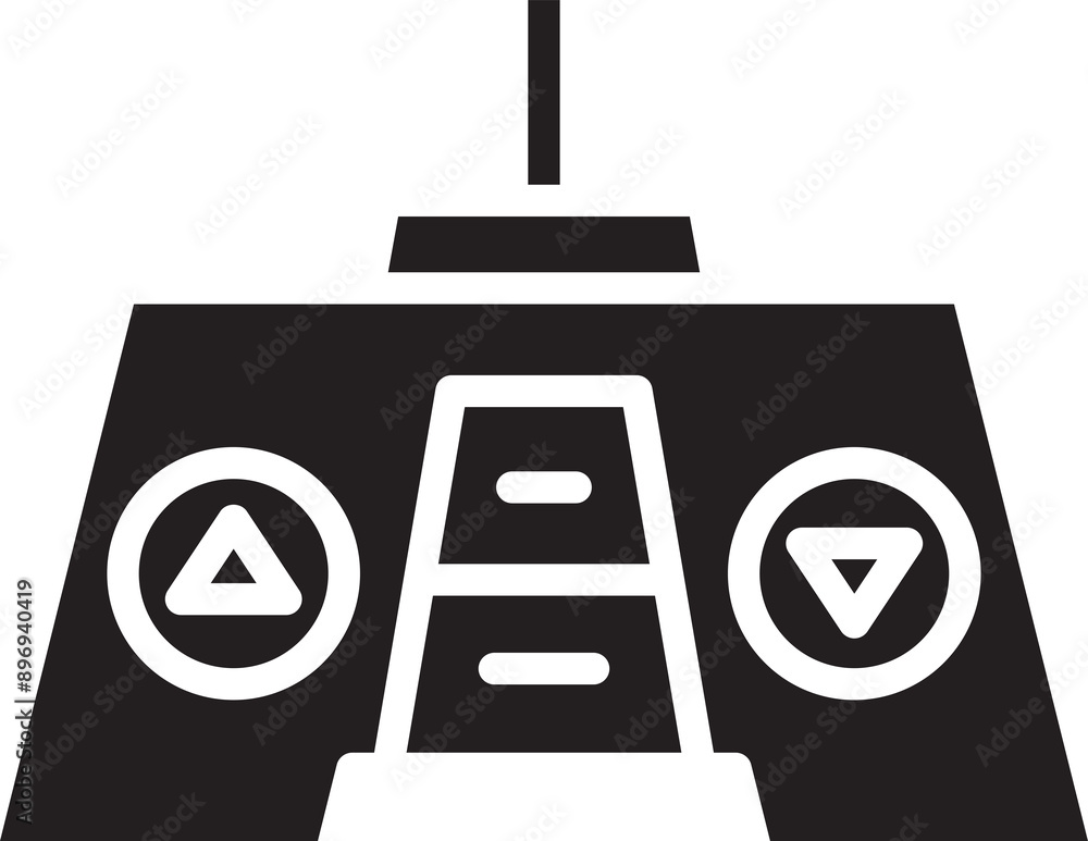 Obraz premium Gamepad Glyph Icon