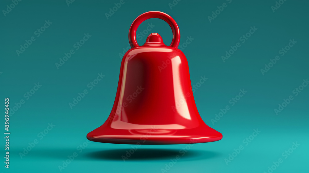 Alert for important message! A red bell with urgent notifications. It's a call to check social media or handle an online call. Alert for important message! A red bell with urgent notifications. It's a call to check social media or handle an online call.