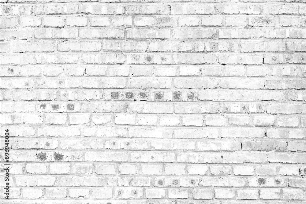 White brick wall texture. Abstract background for design. Monochrome. White brick wall texture. Abstract background for design. Monochrome.