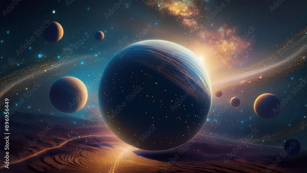 custom made wallpaper toronto digitalUnimaginable space and planets
