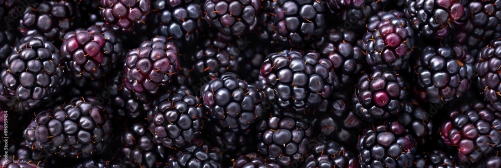 Ripe blackberry texture background, Allegheny blackberries fruits pattern, black berry mockup top view Ripe blackberry texture background, Allegheny blackberries fruits pattern, black berry mockup top view