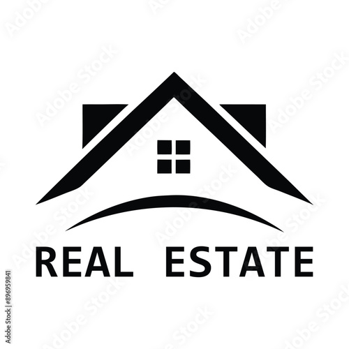 Real Estate Logo, house logo and building logo icon Logo Design. Unique and Modern Real Estate Logo Design. AI Generated