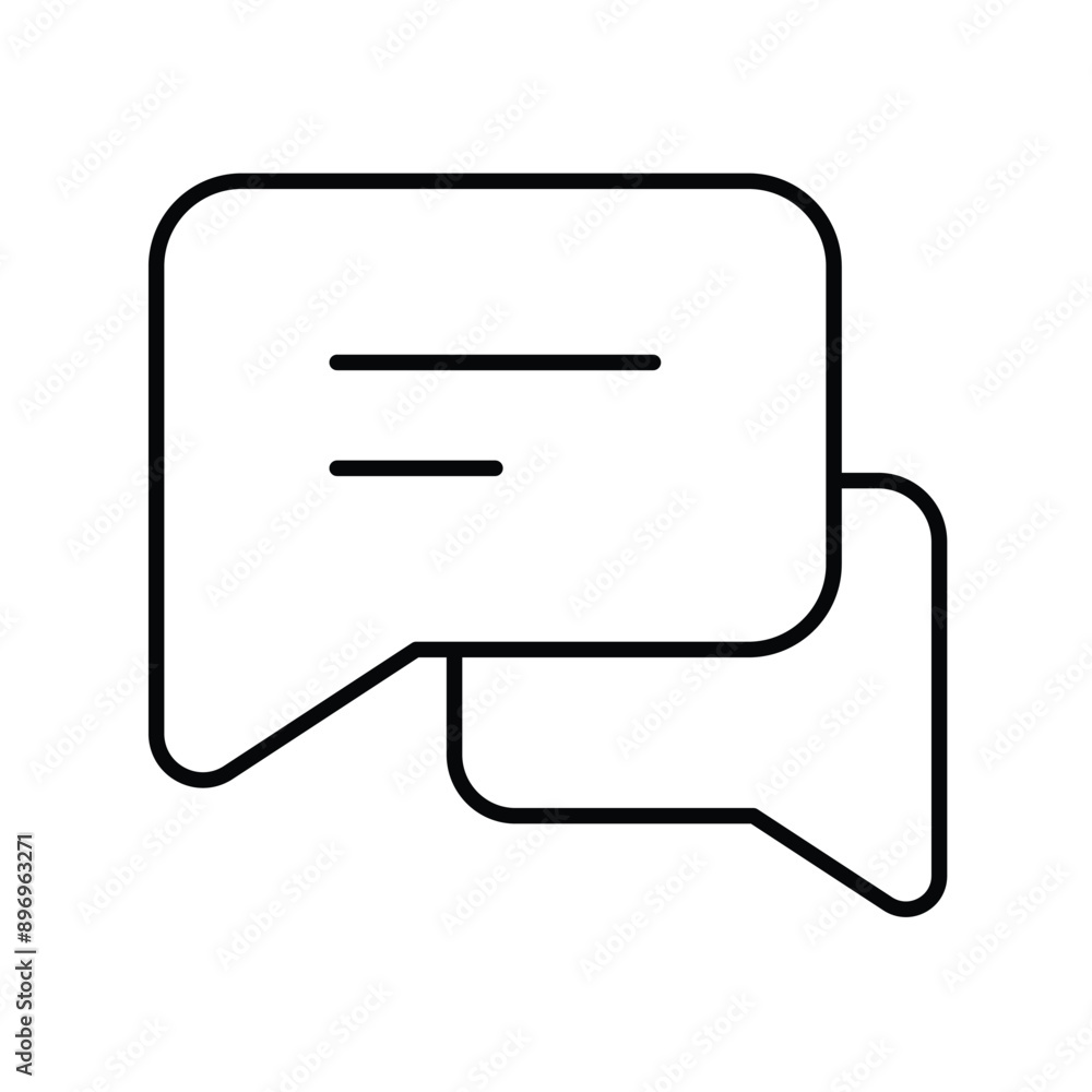 communication line icon with white background vector stock illustration communication line icon with white background vector stock illustration