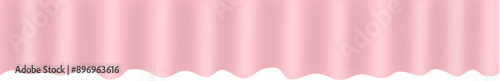 Minimalist pink drapery curtain
