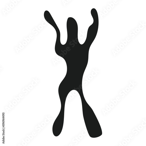 Human Hand Drawn Abstract