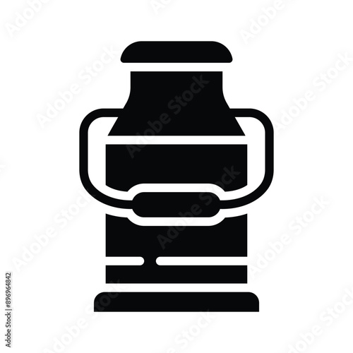Get your hands on this premium icon of milk can, ready to use vector