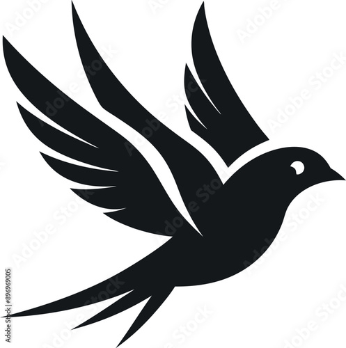 wanderfull flybird heat Vector logo  photo