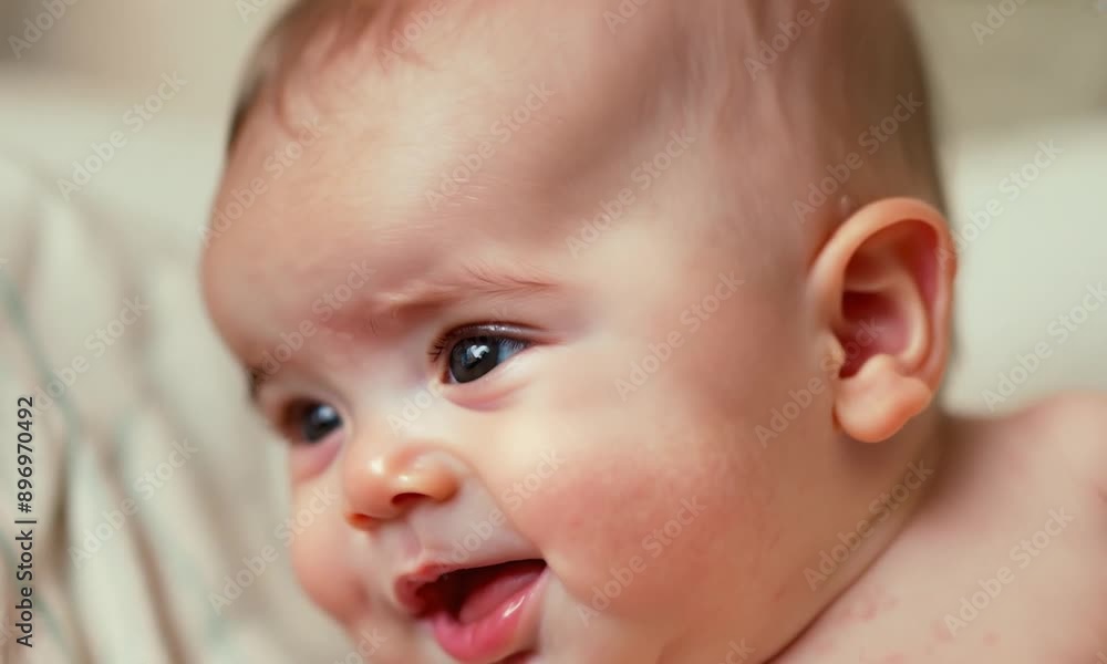 Close-up Portrait of a Baby Close-up Portrait of a Baby